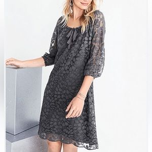 Garnet Hill Boheme Easy Lace Dress in Castlerock - Size 12